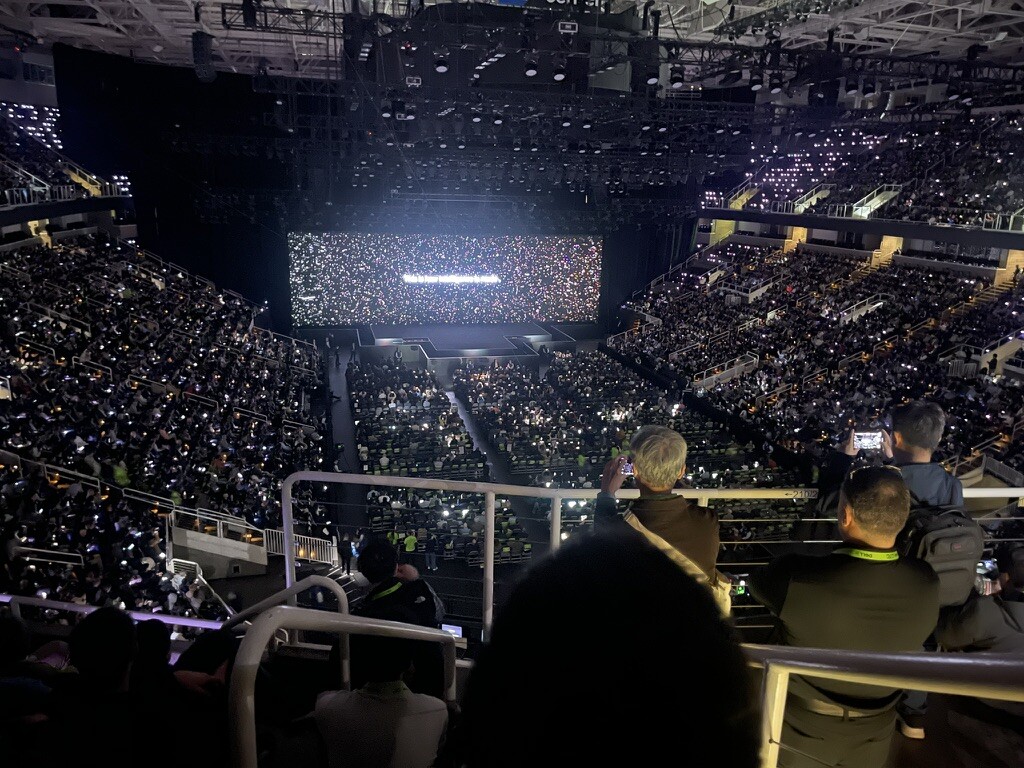 SAP Center packed for the keynote