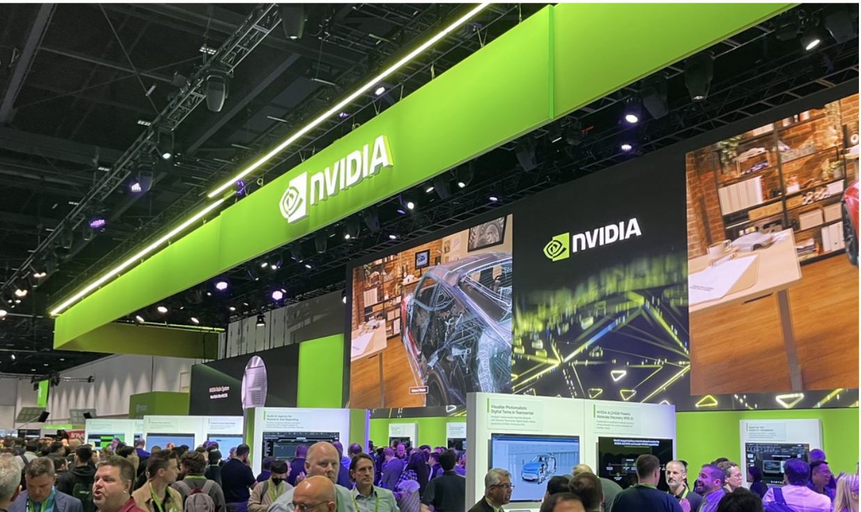 NVIDIA exhibit hall