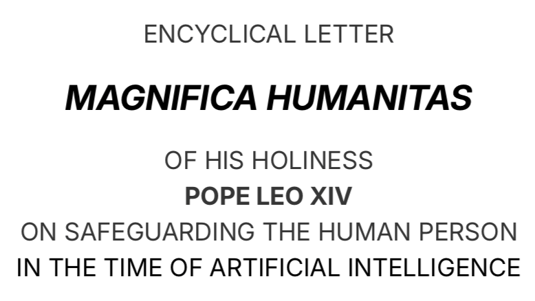 magnificas humanitas encyclical